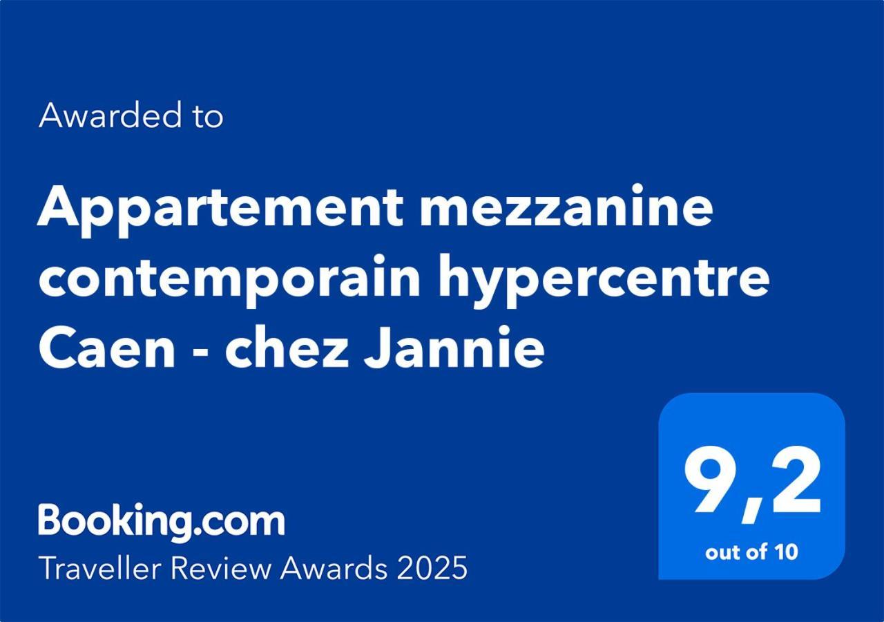 Appartement Mezzanine Contemporain Hypercentre Caen - Chez Jannie Exterior photo